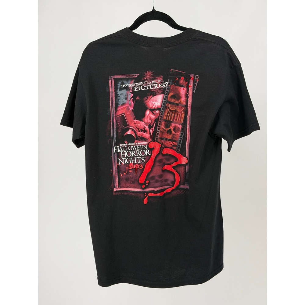 Universal Studios Halloween Horror Nights 13 Shirt Mens M 2003 HHN NWT